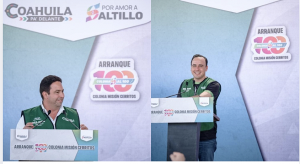 Arrancan Manolo y Javier “Colonias al 100” en Misión Cerritos